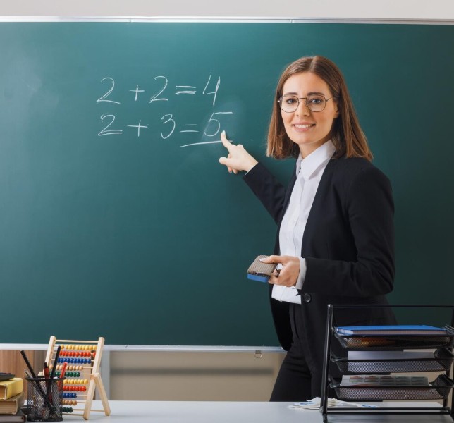 Eğitim temalı renkli arka plan